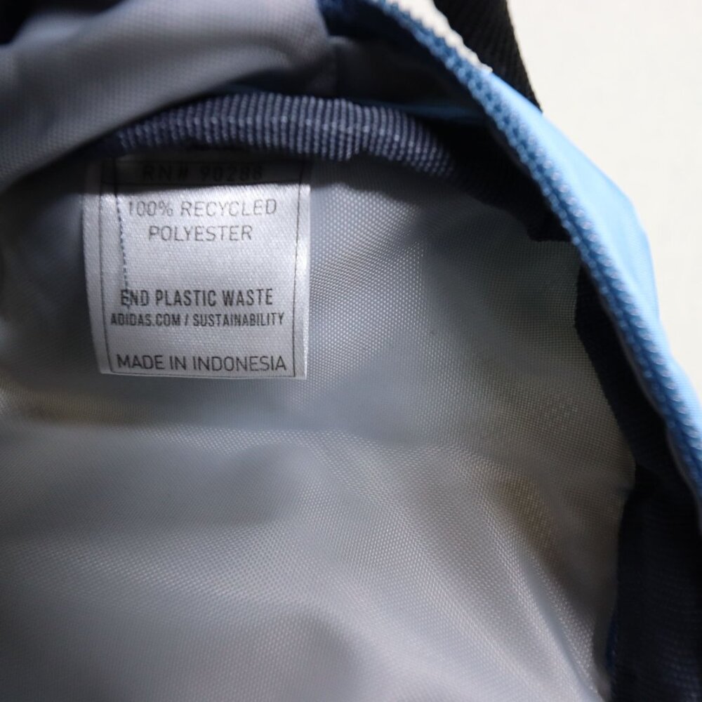 adidas Hike Waist Pack Belt Bag Blue White Tie-Dye HS1624 Recycled Polyester NEW - Picture 6 of 6